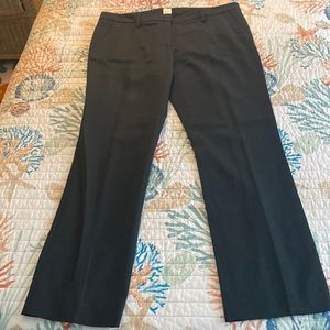 True Royal Women’s slacks. 17” measures across front of pants. Color is black.